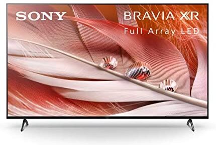 Sony X90J 75 Inch TV: BRAVIA XR Full Array LED 4K Ultra HD Smart Google TV with Dolby Vision HDR and Alexa Compatibility XR75X90J- 2021 Model