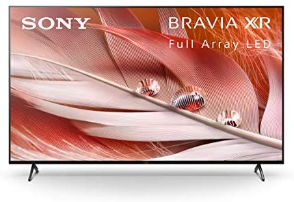 Sony X90J 75 Inch TV: BRAVIA XR Full Array LED 4K Ultra HD Smart Google TV with Dolby Vision HDR and Alexa Compatibility XR75X90J- 2021 Model